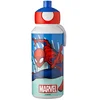 Image de Mepal Pop-up drinkfles Campus - 400 ml - Sluit goed af - Drinkbeker voor kinderen - Spiderman