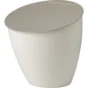 Image de Mepal Calypso afvalbakje   2.2 liter   Afvalbakje aanrecht met deksel   Duurzaam afvalbakje   Nordic white