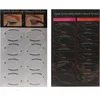 Image de DW4Trading Eyeliner en Oogschaduw Sjablonen - 32 Sets