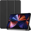 Image de Just in Case Smart Tri-Fold kunstleer hoes voor iPad Pro 12.9 (2021) - zwart