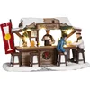 Image de LuVille Kerstdorp Miniatuur Schnaps Markt - L16 x B8 x H9 cm