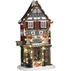 Image de LuVille Kerstdorp Miniatuur Wintersportwinkel - L18 x B8 x H28 cm