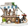 Image de LuVille Kerstdorp Miniatuur Coffee to go - L14 x B8 x H11 cm