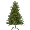 Image de Black Box Trees Smart lighting Nestow Kunstkerstboom - H155 x Ø107 cm - Groen