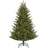 Image de Black Box Trees Clive Kerstboom - Kunstboom met Bruine Takjes en Groene Naaldjes - Kerstversiering voor Binnen - Scharnierconstructie voor Vlotte Montage - 230 x 147 cm - Groen