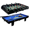 Image de Cougar 2-in-1 Multi Speeltafel Mini Groen/ Blauw   Tafelvoetbal   Pooltafel   Incl. Accessoires