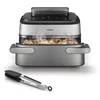 Image de Philips Airfryer Megabasket Met Stoomfunctie 5000-serie   NA565/02   PFAS vrij - Enkele mand óf Dubbele Mand - SteamClean   9,5L   Tot 8 Personen   Inclusief Tang