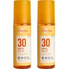 Image de Derma Sun - Zonneolie SPF30 2 x 150 ml - Zonnebescherming in Olievorm - Met Vitamine E - Waterbestendig - Parfumvrij - AllergyCertified