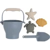 Image de Baby's Only Baby beach set - Strandspeelgoed - Zandspeelgoed - Grijs - 5-delig - Siliconen speelgoed