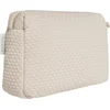 Image de Baby's Only Gebreide baby toilettas - Luieretui Sky - Warm Linen - 25x10x20 cm - Met ritssluiting