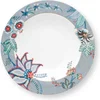 Image de Pip Studio Flower Festival - diepbord (1) - 21,5cm - lichtblauw - bloemen - soepbord - pastabord