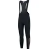 Image de Rogelli Essential HI VIS Lange Fietsbroek - Met Bretels - Heren - Zwart, Reflectie - Maat XL