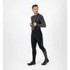 Image de Rogelli Essential HI VIS Lange Fietsbroek - Met Bretels - Heren - Zwart, Reflectie - Maat 3XL