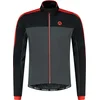 Image de Rogelli Freeze Winter Fietsjack Heren - Wielrenjack - Grijs, Zwart, Rood - Maat S