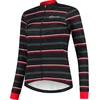 Image de Rogelli Stripe Fietsjack Winter - Dames - Zwart, Rood - Maat S