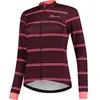 Image de Rogelli Stripe Fietsjack Winter - Dames - Bordeaux, Koraal - Maat XXL