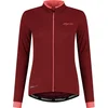 Image de Rogelli Essential Fietsjack Winter - Dames Fietskleding - Bordeaux, Koraal - Maat XS