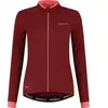 Image de Rogelli Essential Fietsjack Winter - Dames Fietskleding - Bordeaux, Koraal - Maat M