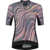 Image de Rogelli Lynn Fietsshirt - Korte Mouwen - Dames - Koraal, Grijs - Maat S