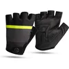 Image de Rogelli Hero II Fietshandschoenen Zomer - Wielrenhandschoenen - Korte Vinger - Heren - Geel, Grijs, Zwart - Maat XL