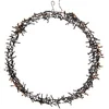 Image de Kerstring met verlichting - 400 LED - Ø48 cm - warm wit - 8 Lichtfuncties - voor binnen en buiten
