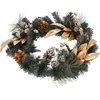 Image de Feestelijke kerstdecoratie, gouden versieringen