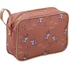Image de Fresk Toilettas voor Kinderen Unisex - Met rits & draaglus   Reistas met dubbel vak   Organizer   24 x 17 x 7 cm - Bruin - Deer Amber Brown