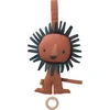 Image de Fresk Muziekdoos - 21 x 16 cm - Muziekbox met Kalmerend Deuntje - Kraamcadeau - Baby Cadeau - Bruin - Lion