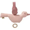 Image de Fresk Muziekdoos   Muziekbox met Kalmerend Deuntje - Kraamcadeau - Baby Cadeau - Roze - Birds
