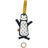 Image de Fresk Muziekdoos   Muziekbox met Kalmerend Deuntje - Kraamcadeau - Baby Cadeau - Mosterd - Pinguin