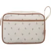 Image de Fresk Toilettas voor Kinderen Meisjes - Met rits & draaglus   Reistas met dubbel vak   Organizer   24 x 17 x 7 cm - Ecru - Berries