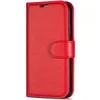 Image de Hoesje Geschikt voor Apple iPhone 17 pro/Wallet case /iphone 17 pro hoesje/iphone 17 pro case / book case Portemonnee kaarthouder/ magneetflipje/ kleur Rood