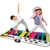 Image de N-GEAR Dansmat XXL - Pianomat - Interactieve Speelmat - met verschillende liedjes & klanken - 180 cm