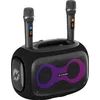 Image de N-GEAR NRG600 - Bluetooth Speaker - Partybox met Verlichting + 2 Microfoons - IPX5 Waterdicht - Zwart