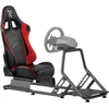 Image de Ranqer Racestoel - Simulator Chair - Racing seat - Cockpit Simulator - Universele Race Simulator - Volledig Verstelbaar - Bruikbaar met Racestuur - speelstoel