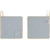 Image de Witloft - Gerecyclede Katoenen Pannenlappen (2 st.) - Hemelblauw