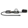 Image de Zens Pro 3 USB-C Kabel met draadloze oplader voor telefoon / earbuds / Watch - geschikt voor MagSafe en Qi2 - Zwart