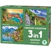 Image de Mr. Broccoli 3 x 1000 Stukjes Puzzel Landscape Collection - 3 in 1 Legpuzzel Landschappen - Inclusief Poster - FSC® - 68 x 48 cm