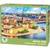Image de Mr. Broccoli Puzzel 1000 Stukjes Volwassenen - Gamla Stan - Legpuzzel Stockholm Zweden - FSC® - Steden Collectie - 68 x 48 cm