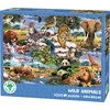Image de Mr. Broccoli Puzzel 1000 Stukjes Volwassenen - Wild Animals Safari - Legpuzzel Wildlife - FSC® - Dieren Collectie - 68 x 48 cm