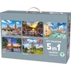 Image de Mr. Broccoli - City Collection - 5 x 1000 Stukjes Legpuzzel - Inclusief Poster - FSC® - Puzzel voor Volwassenen