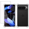 Image de Hoesje + Screenprotector geschikt voor Google Pixel 9 Pro XL   Tempered Glass - Extreme Shock Case Transparant