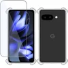 Image de TechNow Hoesje + Screenprotector geschikt voor Google Pixel 9a   Tempered Glass - Extreme Shock Case Transparant