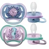 Image de Philips Avent Fopspeen 6-18M Ultra Air Dieren Mix (2 stuks) Paars/roze