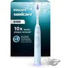 Image de Philips Sonicare 6100 series - Elektrische Tandenborstel   Lichtblauw - Sensitive opzetborstel - Gevoelige tanden - HX7406/01