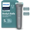 Image de Philips Series 3000 Bodygroomer mannen - Body Trimmer - 2 extra Trimkammen - BG3480/15