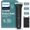 Image de Philips Series 5000 Bodygroomer mannen - Body Trimmer - 3 extra Trimkammen - Opbergzakje - Batterij indicator - Snellader - BG5470/15