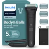 Image de Philips Series 5000 Bodygroomer mannen - Body Trimmer - 3 extra Trimkammen - Rug Attachment - Opbergzakje - Batterij indicator - BG5480/15