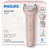 Image de Philips Epilator Series 9000   Draadloze Nat & Droog Elektrische Epilator, Ontharing voor Volledig Lichaam, met ProGuide, 6 Accessoires, 60 min. Gebruikstijd, Model BRE718 /00