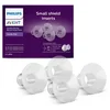 Image de Philips Avent - Kleine Bescherminzetstukken   Perfecte Pasvorm voor Kleine Tepels (15mm & 17mm) | Comfortabel Siliconen Materiaal | Eenvoudig Schoon te Maken - SCF554/11